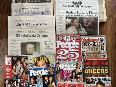 Old Newspapers & Magazines