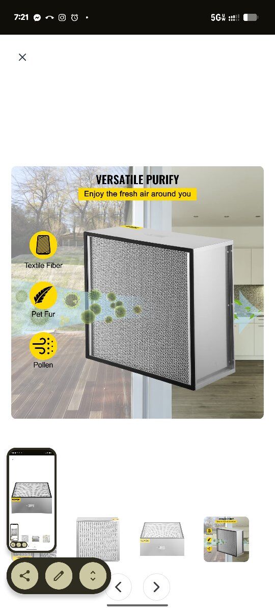 vevor filter replacement