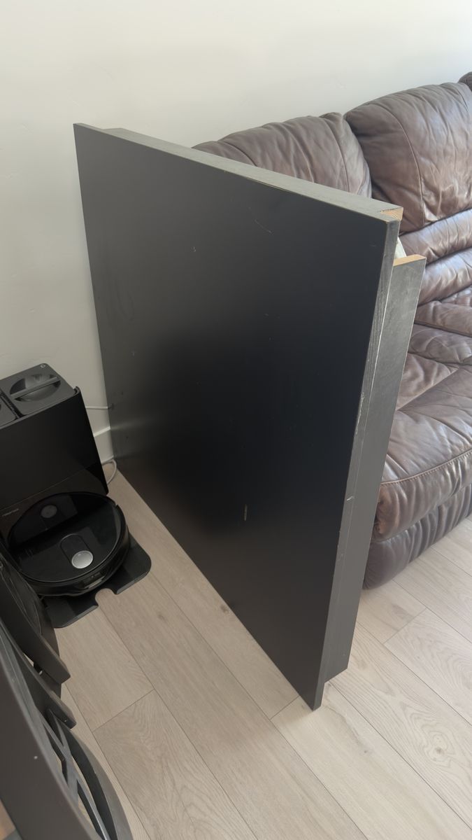 Black Wooden Table With Chairs