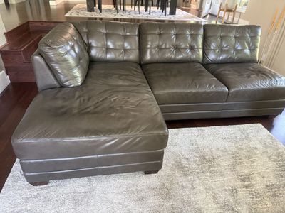 Leather Sectional