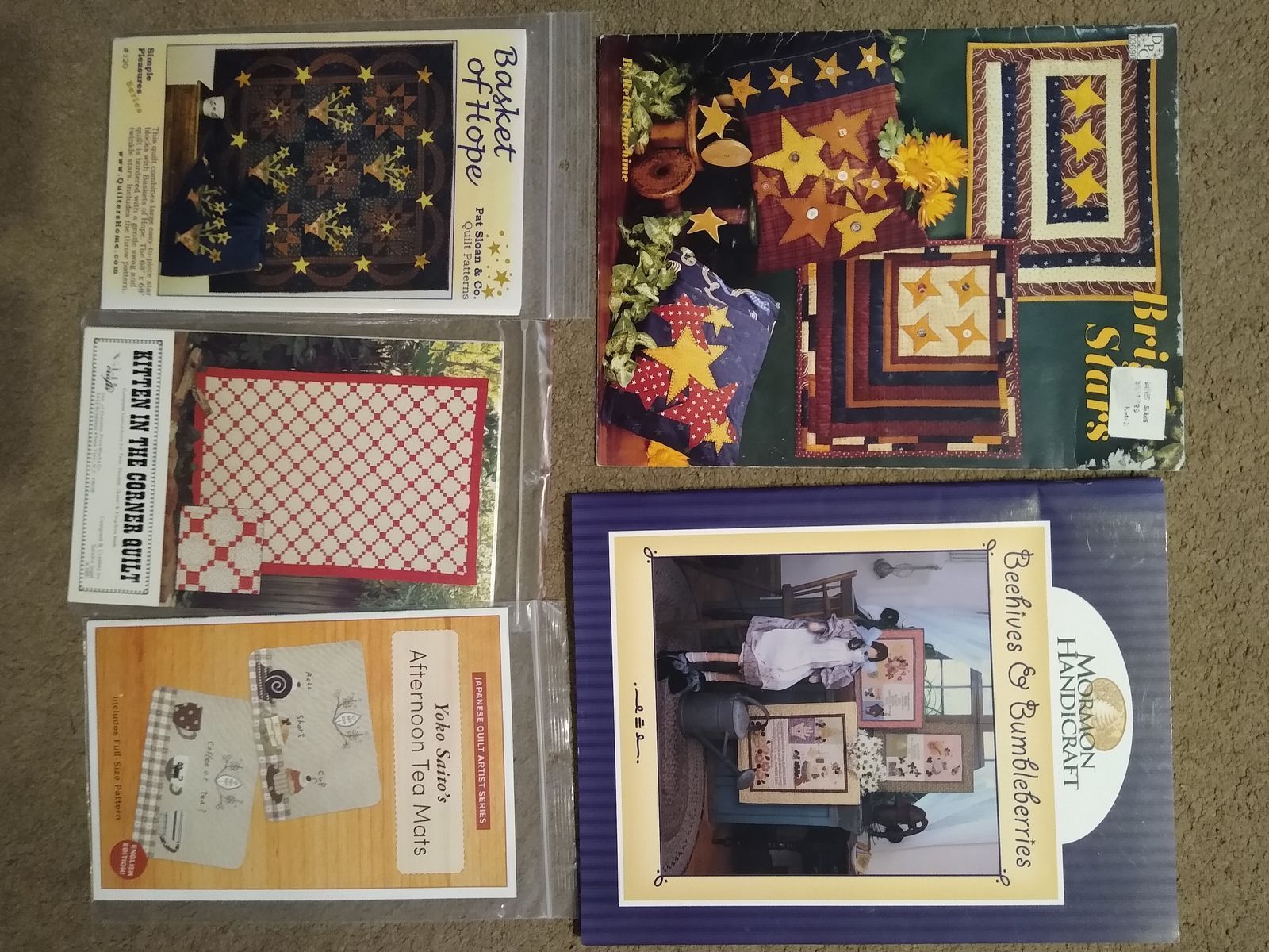Quilting and Applique Patterns, Books & Magazines