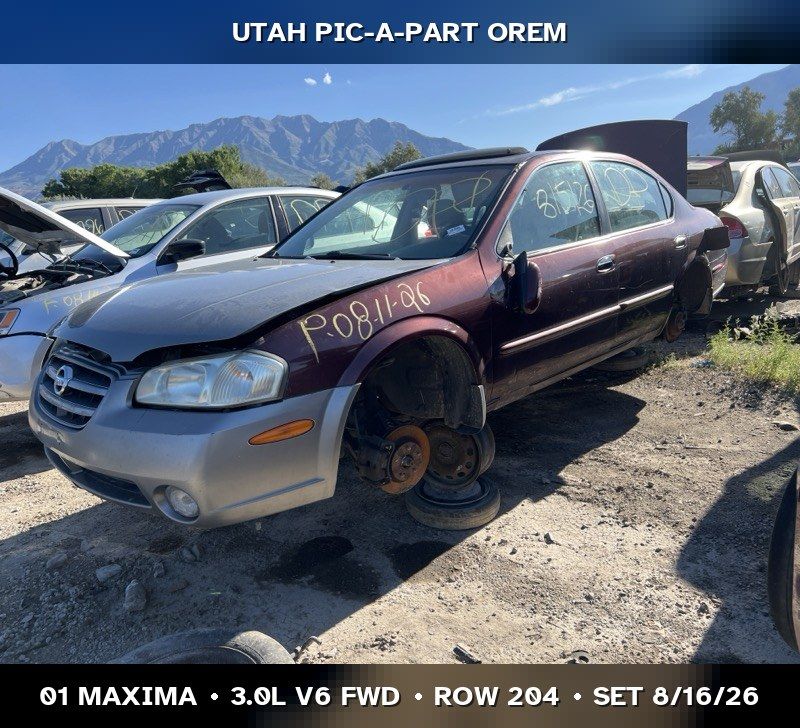 Just In! 2001 Nissan Maxima Parts - UTPAP Orem