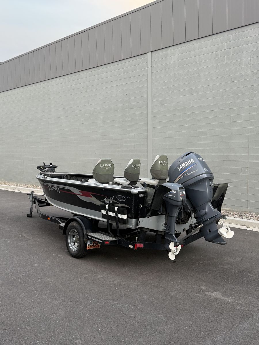 Lund fishing boat