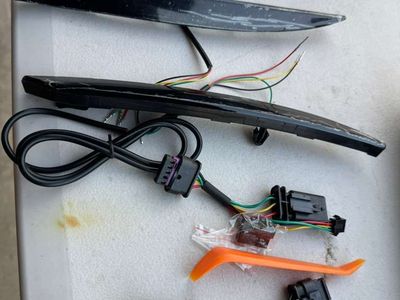 New Tesla Model Y / Model 3 Smoked LED Bumper Reflector Lights