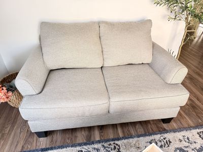 Gray Loveseat