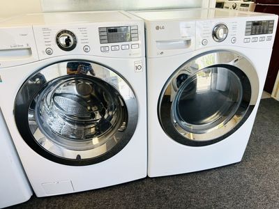Lg stackable washer and dryer set