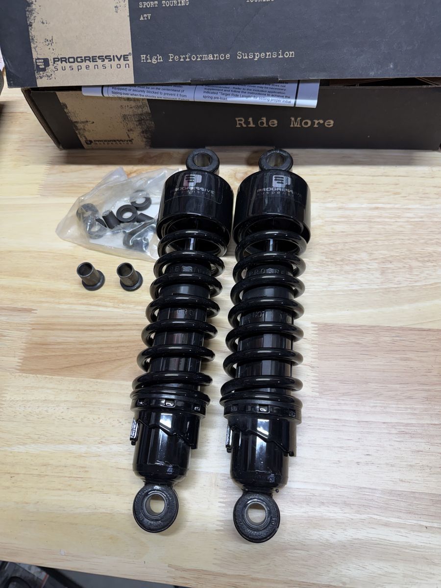 Progressive 412 Shocks For Harley Touring 2006-2025
