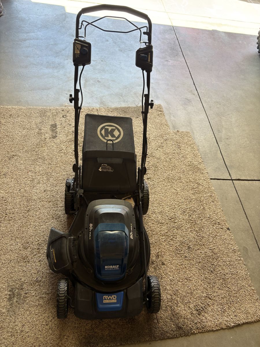 Kobalt 80v Lawn Mower & Trimmer