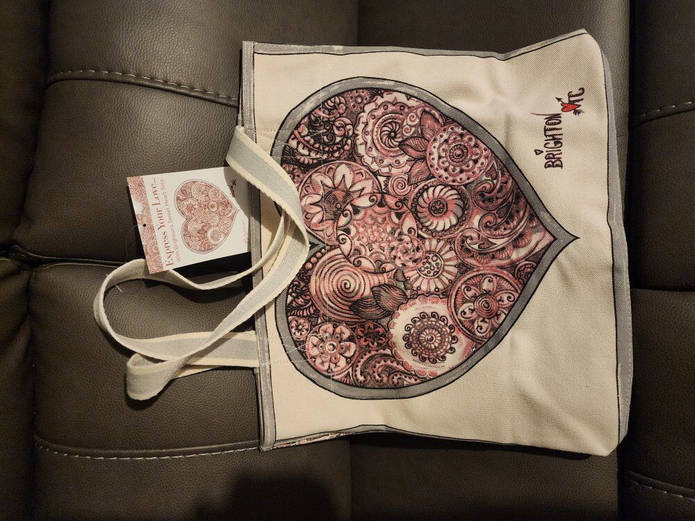 Brighton Canvas Sweet Heart Tote