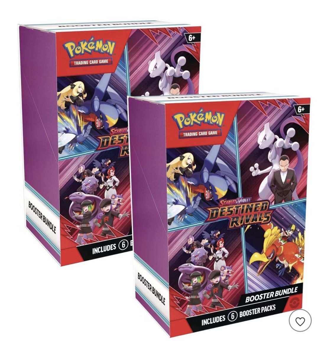 New PokemonDestiked Rivals Booster Bundle 2 Pack