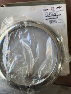 Headlight chrome bezels