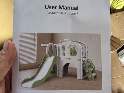 Nyseekoy THP0392 Kids Indoor Slide and Play Set - Unassembled