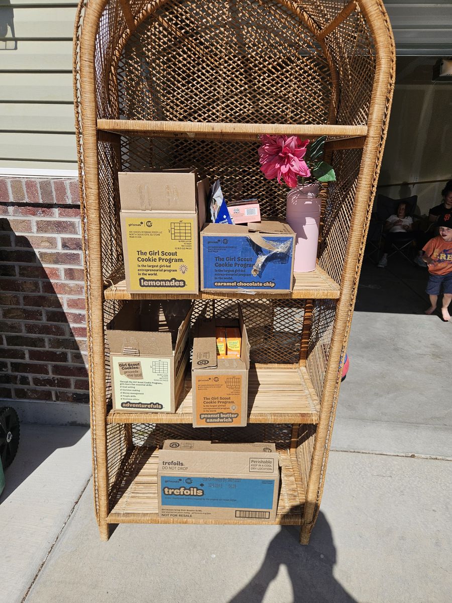 Girl Scout yard sale