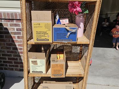 Girl Scout yard sale