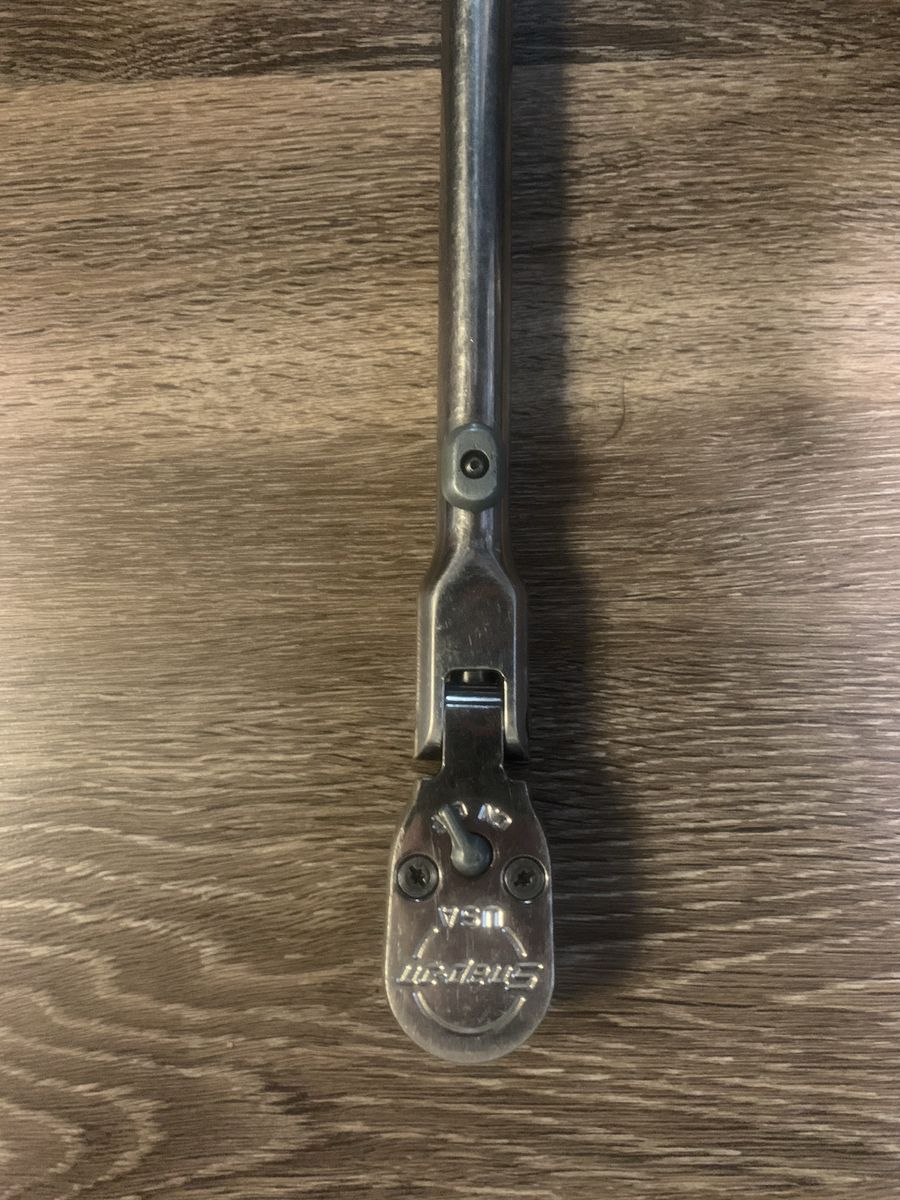 Snap-On USA Flex Head Torque Wrench 1/2" Drive, Long Handle