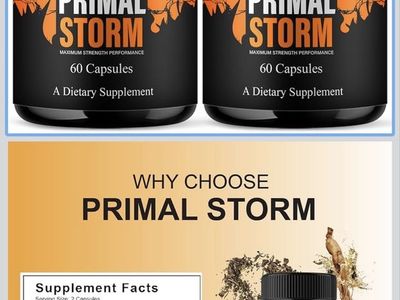 Primal Storm- 2 Bottles