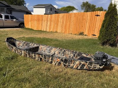 Pintail pirogue 12’ duck boat