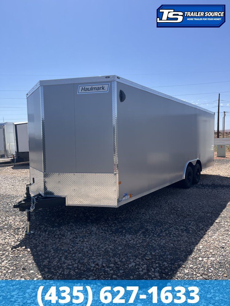 8.5x24 Haulmark Transport Enclosed Cargo Trailer - 7'0" Interior - 10K GVWR - .080 PolyCor