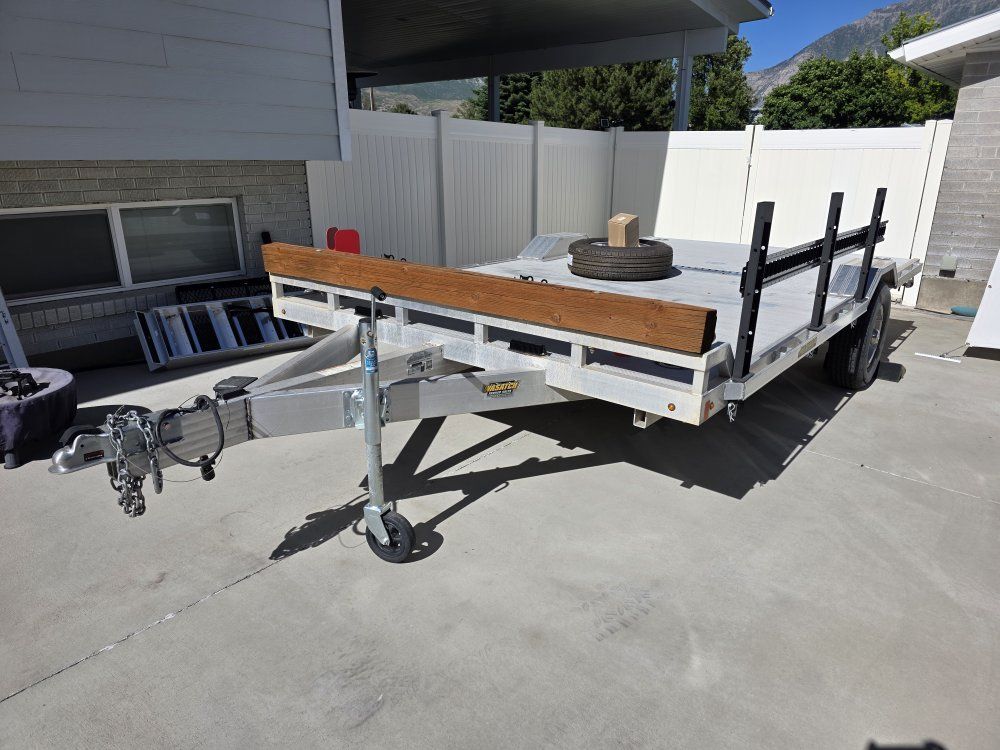 2023 Aluma 15' Aluminum Utility Trailer