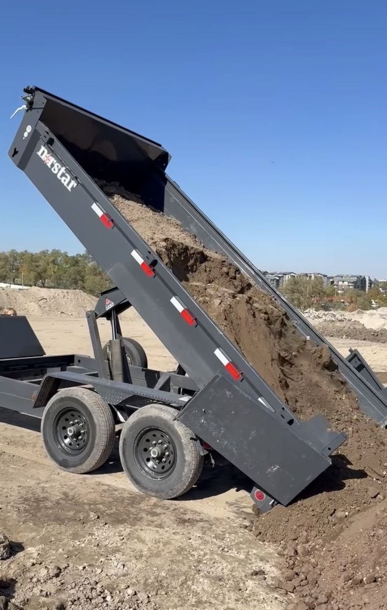 7x14 dump trailer (Rent)