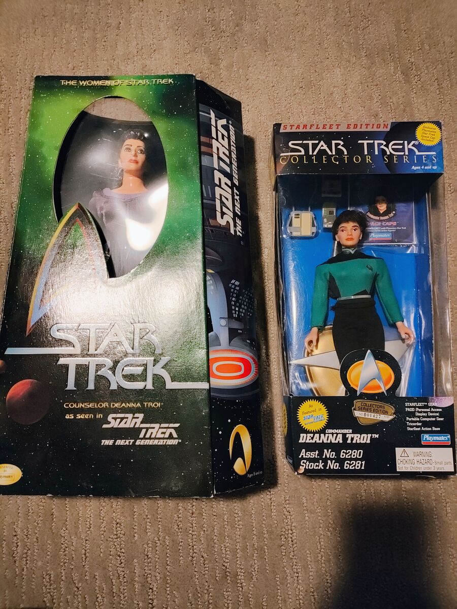 Star Trek Deanna Troi sealed figures