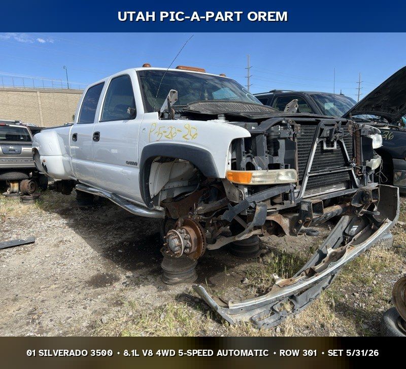 2001 Chevrolet Silverado 3500 GMT800 Parts - UTPAP Orem