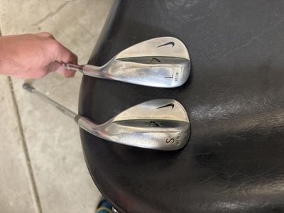Nike Covert, sand and lob wedge