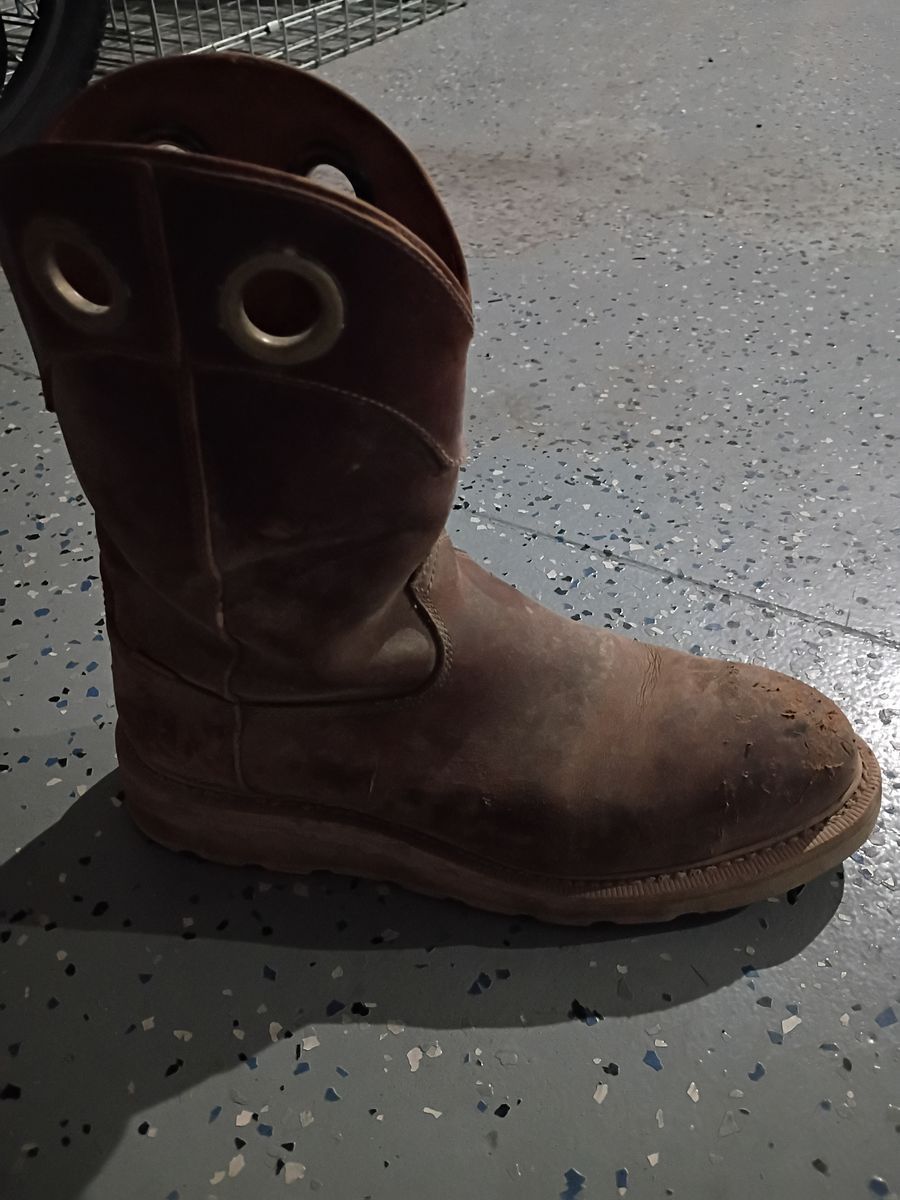 Tecova steel toe work boots