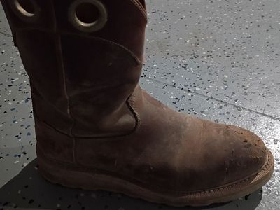 Tecova steel toe work boots