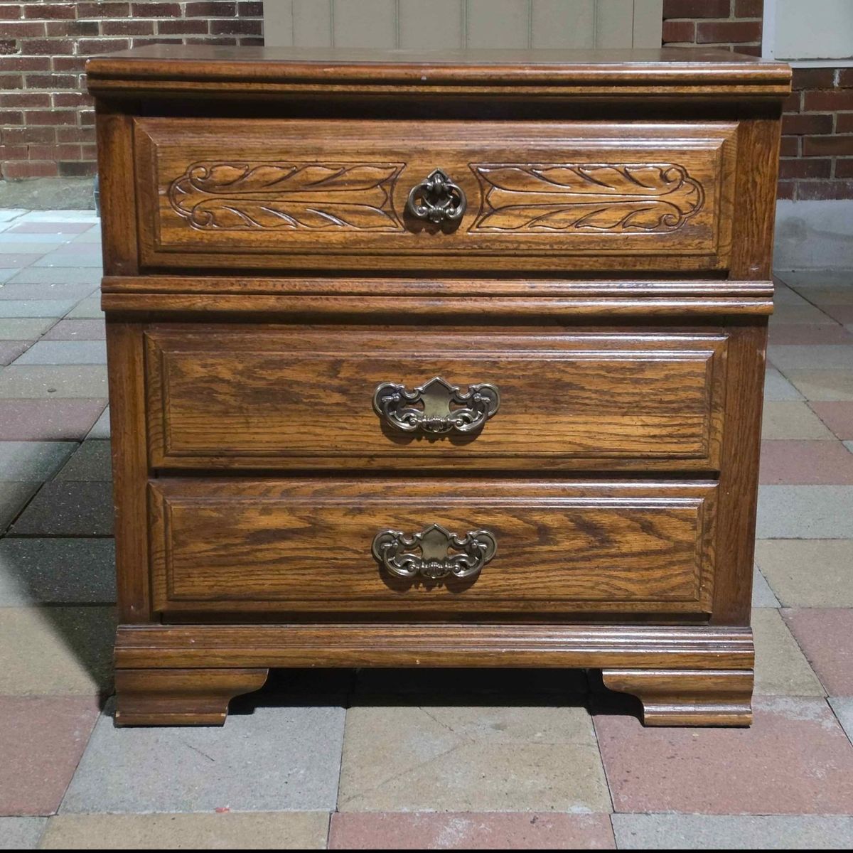 3 Drawer Solid Wood Dresser
