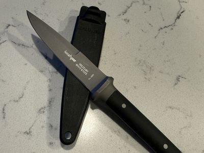 Kershaw Military Boot Knife No. 4351 with Original Sheath