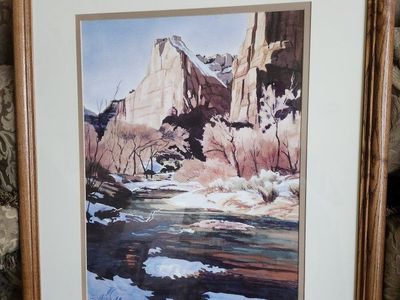 Zion Canyon Signed and numbered print