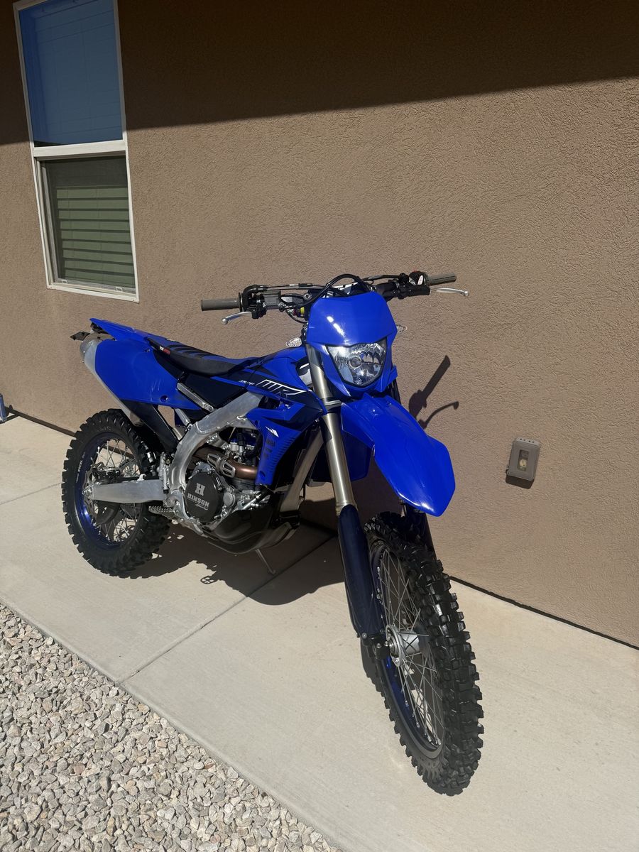 2023 Yamaha WR450 with street legal kit.