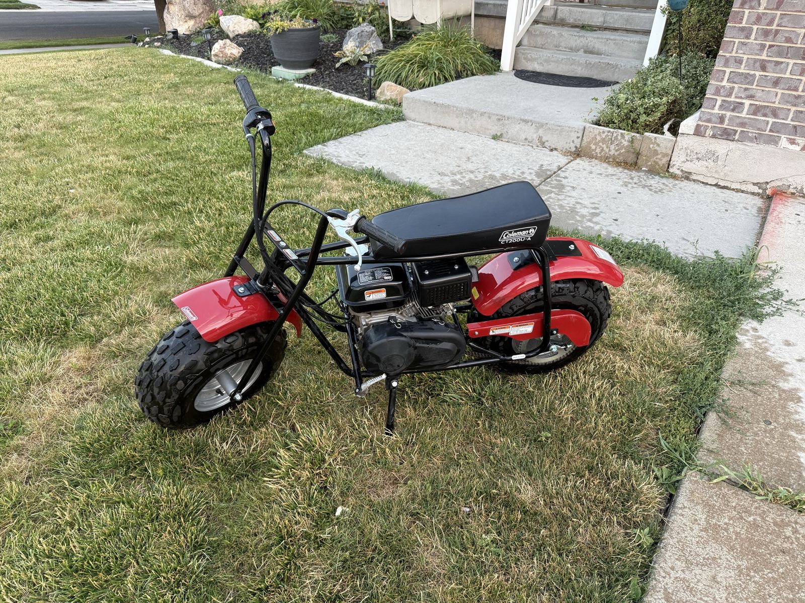 Coleman CT200U-A Mini Bike - Red, Compact Off-Road Fun