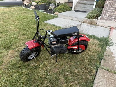 Coleman CT200U-A Mini Bike - Red, Compact Off-Road Fun