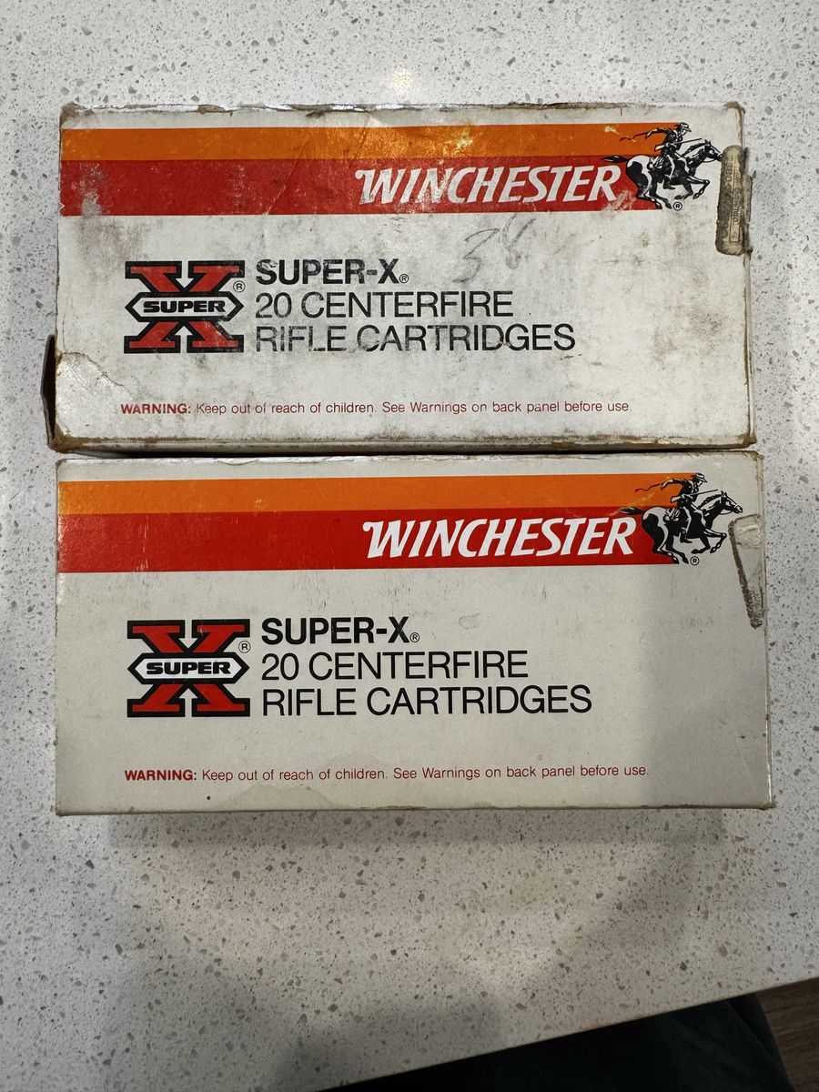 Winchester Super-X .243 Centerfire Rifle Cartridges - 20 Rounds, 100gr Power-Point & 80gr Pointed Soft Point