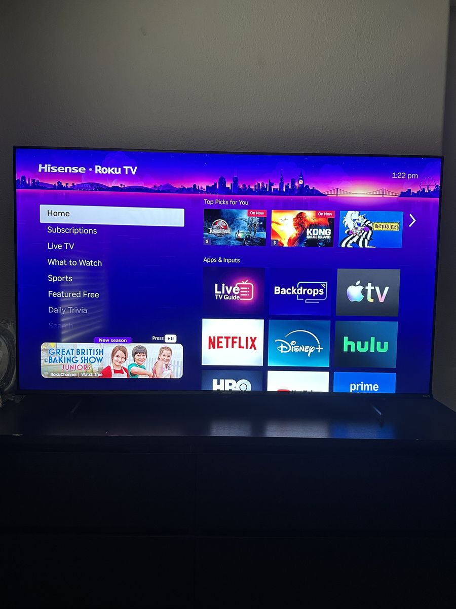 58 Inch smart Tv