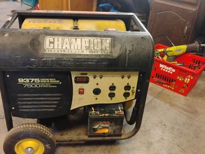 Champion 7500 Watt Gas Generator