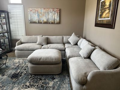 Hartley 6-piece Fabric Modular Sectional