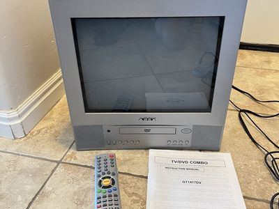 Apex GT1417DV 14-inch CRT TV/DVD Combo with Remote and Manual