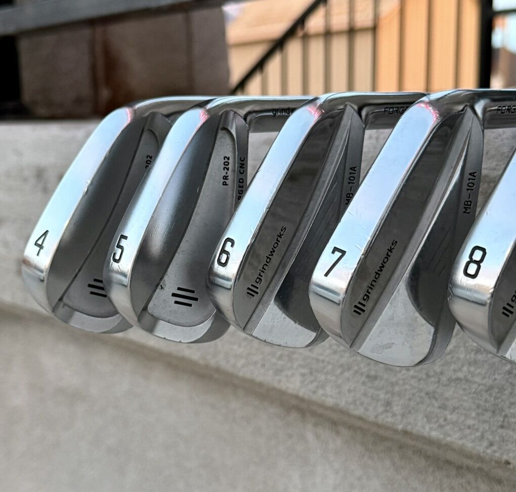 Grindworks Patrick Reed Iron Set 4-LW Wedges Incl