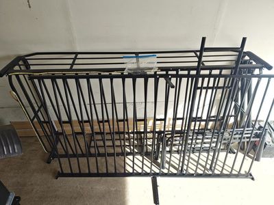 metal bunk bed. complete with screws