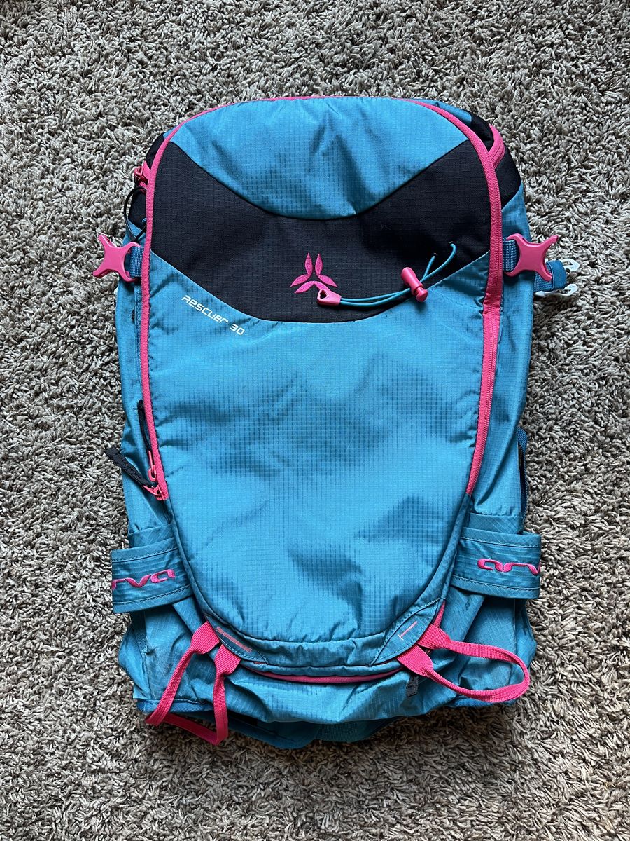ARVA Women's Rescuer 30L Backpack Blue and Pink!