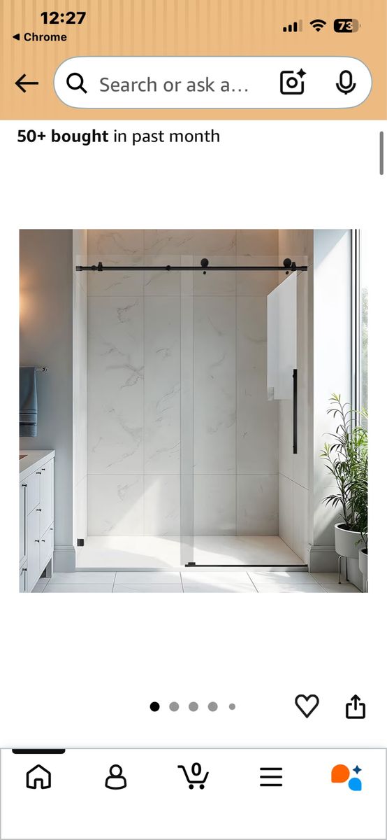 Shower door