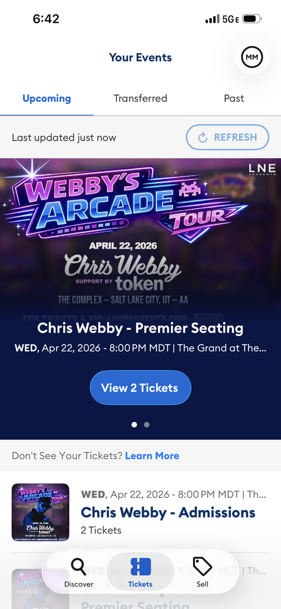 Chris webby tonight