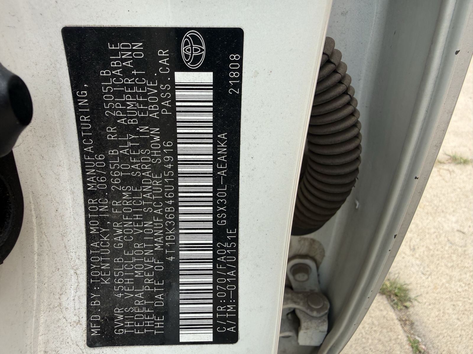 2006 Toyota Avalon 