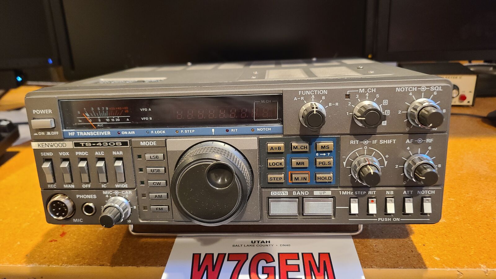 Kenwood TS-430S 100 watt HF transceiver