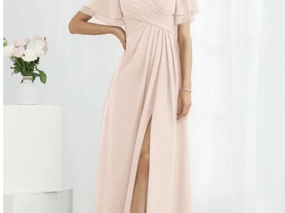 JJ House dress in blushing pink