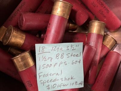 Lower Prices! 3 1/2 BB Steel.