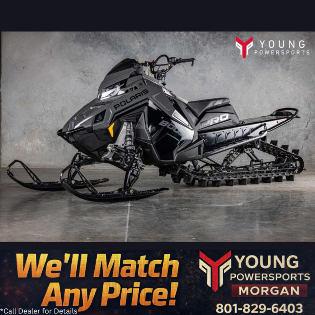 2025 Polaris® Boost PRO RMK 155 Shadow Gray / Gloss Black